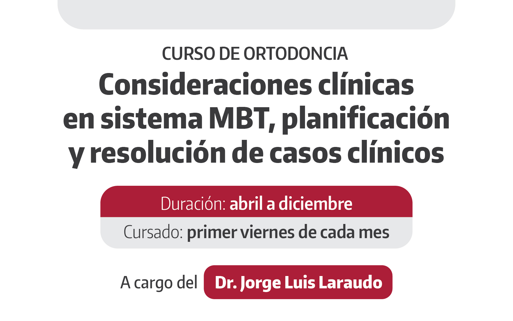 Formación: nuevo curso de ortodoncia