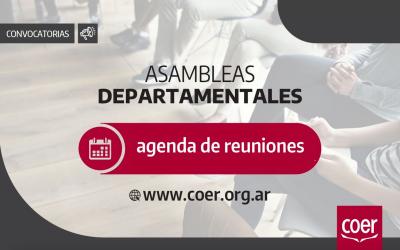 Asambleas departamentales del Coer